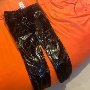 Brand new snake skin-like pants